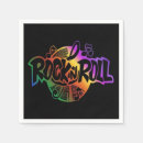 Search for rock roll napkins Retro