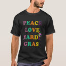 Search for cute mardi gras tshirts Peace