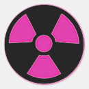Search for radioactive stickers Nuclear