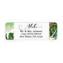 Search for hawaiian wedding return address labels Elegant