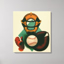 Search for baseball canvas prints Retro