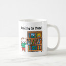 Search for bookshelf mugs Library