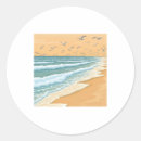 Search for flying seagull stickers Beach
