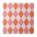 Search for diamond shape tiles Orange