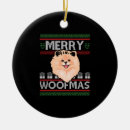 Search for pomeranian christmas tree decorations Santa claus