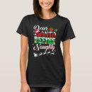 Search for dear santa define naughty tshirts Matching