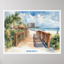 Search for miami beach vintage travel posters Summer