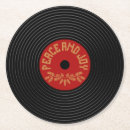 Search for vinyl record coasters Retro