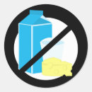 Search for milk allergy stickers Dairy free