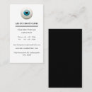 Search for eye doctor business cards Vision