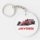 Search for red race car key rings For kids