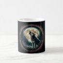 Search for wolf moon mugs Animal