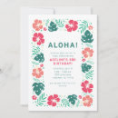 Search for hawaiian birthday invitations Summer