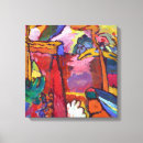 Search for abstract expressionism canvas prints Red