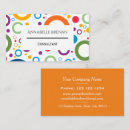 Search for circle pattern business cards Bold