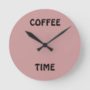Search for coffee time clocks Wall