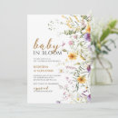 Search for yellow baby shower invitations Watercolor flowers