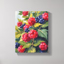 Search for berry canvas prints Fruit