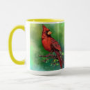 Search for red cardinal bird mugs Green