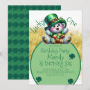 Search for lucky one invitations Shamrock
