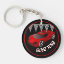 Search for red race car key rings For him