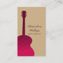 Search for guitar business cards Modern