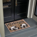 Search for panda doormats Cartoon