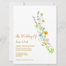 Search for simple wildflower wedding invitations Boho