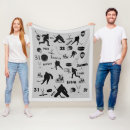 Search for hockey blankets Number