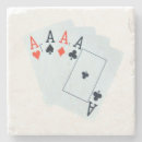 Search for poker coasters Aces