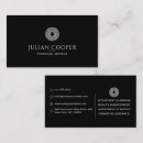 Search for financial planner business cards Investment advisor