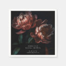 Search for bridal shower napkins Black