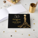Search for 50th birthday guest books 50 year old