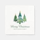 Search for christmas trees napkins Botanical