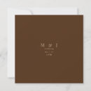 Search for brown wedding invitations Contemporary