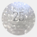 Search for 25th anniversary stickers Bokeh