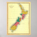 Search for vintage new zealand map posters Old