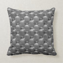 Search for grey leather cushions Luxury