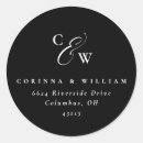 Search for formal return address stickers Simple