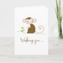 Search for thinking monkey cards Thinking of you