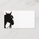 Search for quarter business cards Equine