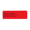 Search for office return address labels Company