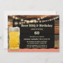 Search for bbq 60th birthday invitations Beer