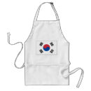 Search for korea aprons South korea flag
