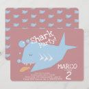 Search for shark birthday invitations Fish