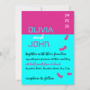 Search for pink and turquoise wedding invitations Flower