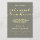 Search for rehearsal luncheon invitations Vintage