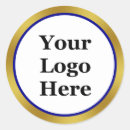 Search for blue business stickers Promotional