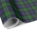 Search for black watch tartan wrapping paper Green