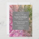 Search for fuchsia pink and silver invitations Elegant